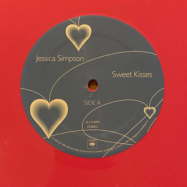Jessica Simpson : Sweet Kisses (LP, Album, Ltd, RE, Pin)