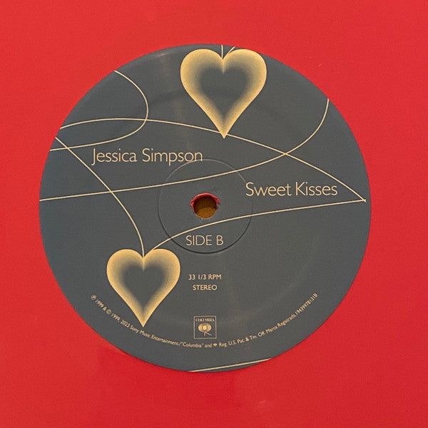 Jessica Simpson : Sweet Kisses (LP, Album, Ltd, RE, Pin)