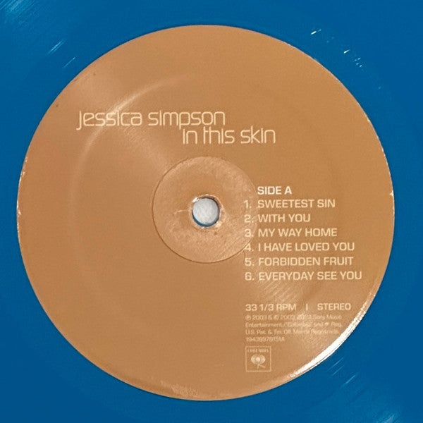 Jessica Simpson : In This Skin (LP, Album, Tur + 7", Single + Ltd, RE)