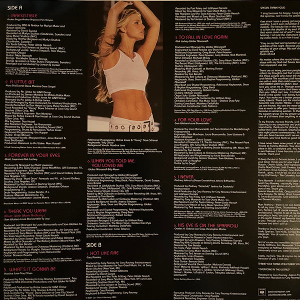 Jessica Simpson : Irresistible (LP, Album, Ltd, RE, Gre)