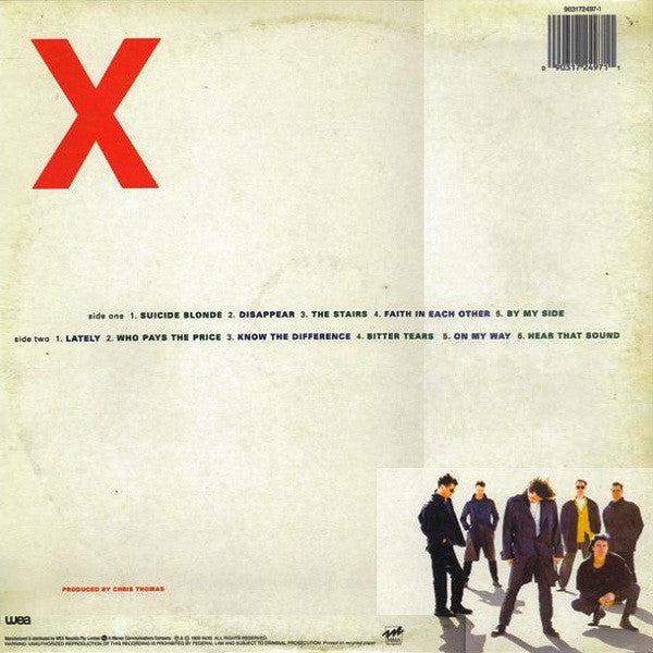 INXS : X (LP, Album)