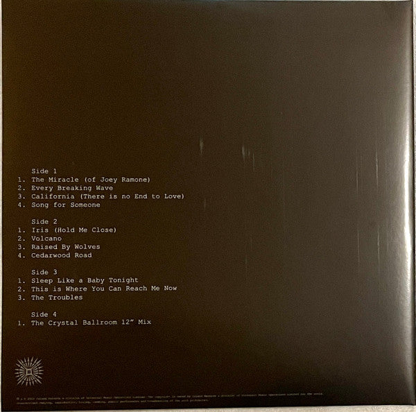 U2 : Songs Of Innocence (2xLP, Album, RP)