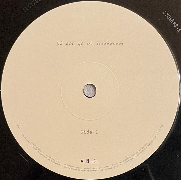 U2 : Songs Of Innocence (2xLP, Album, RP)