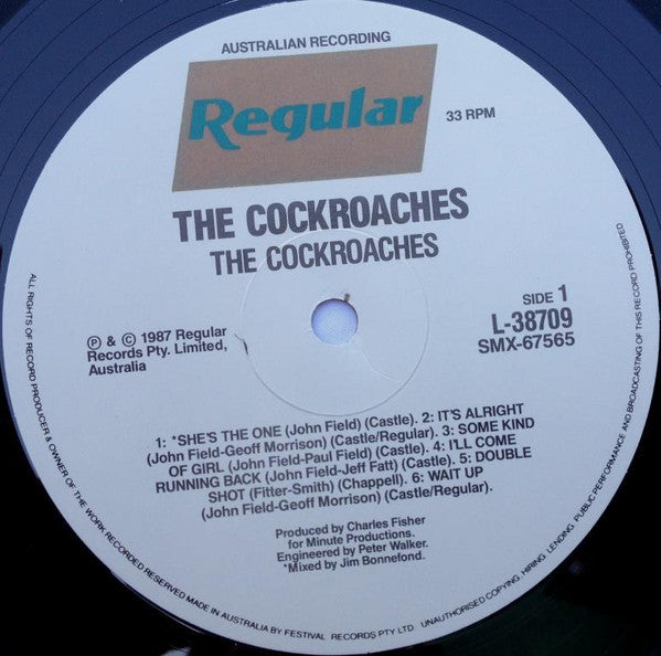 The Cockroaches : The Cockroaches (LP, Album, Fir)