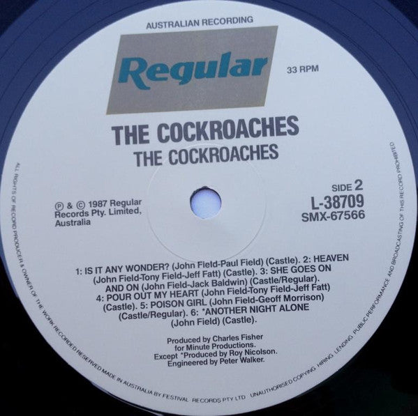 The Cockroaches : The Cockroaches (LP, Album, Fir)
