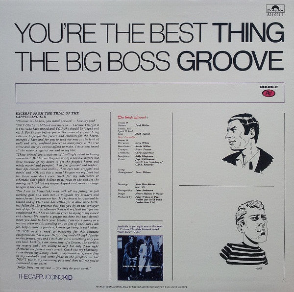 The Style Council : Groovin' (12", Ltd, M/Print, Pic)