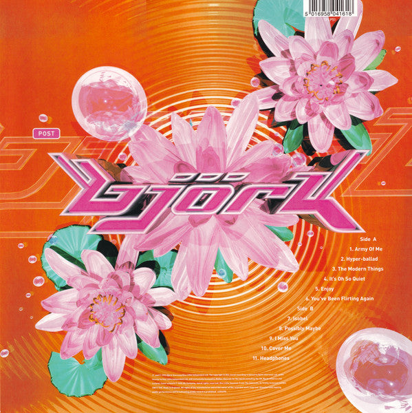 Björk : Post (LP, Album, RE)