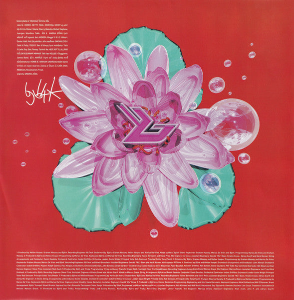 Björk : Post (LP, Album, RE)