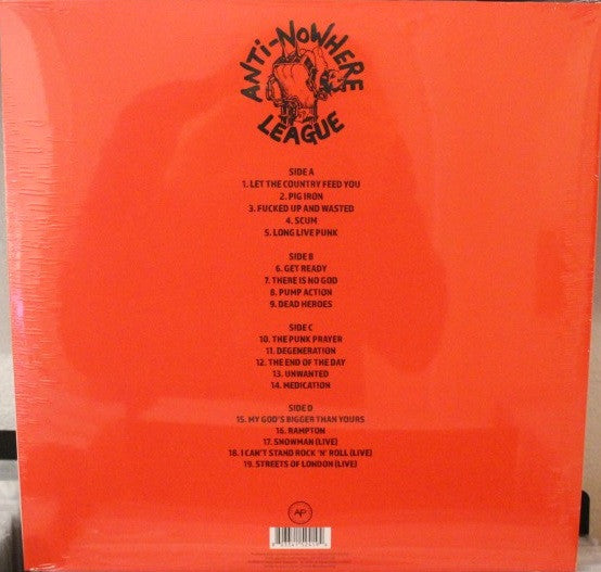 Anti-Nowhere League : The Best Of...Anti-Nowhere League ... Part 2 (2xLP, Comp, Tra)