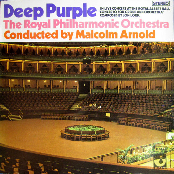 Deep Purple & Royal Philharmonic Orchestra Conducted By Malcolm Arnold : Concerto For Group And Orchestra (LP, Album)