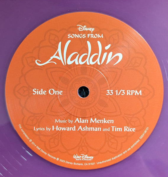 Various : Songs From Aladdin (LP, Album, RE, Vio)