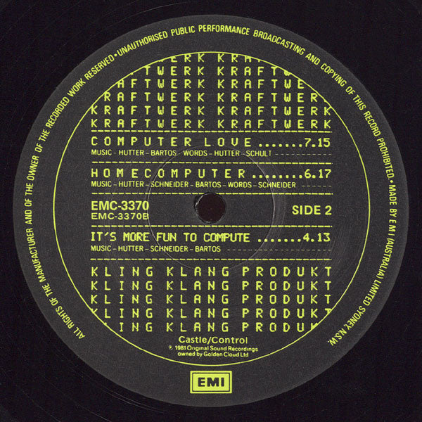 Kraftwerk : Computer World (LP, Album)