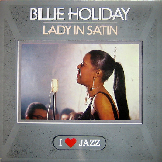 Billie Holiday With Ray Ellis And His Orchestra : Lady In Satin (LP, Album, RE)