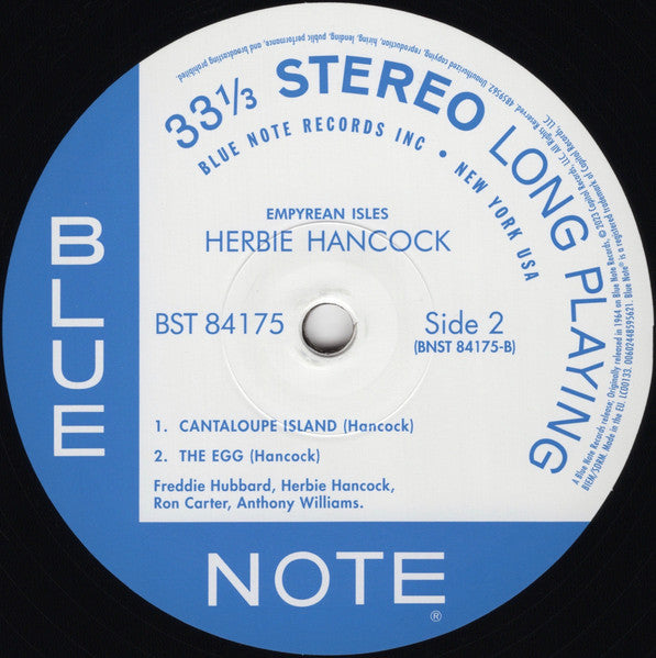 Herbie Hancock : Empyrean Isles (LP, Album, RE, 180)