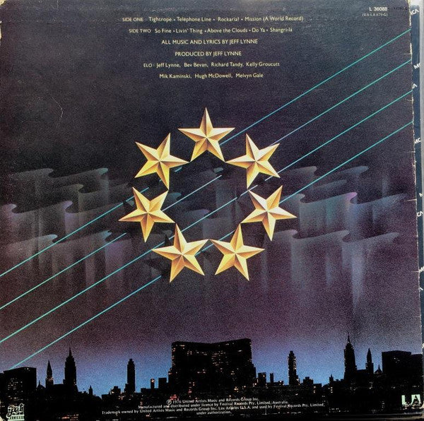 Electric Light Orchestra : A New World Record (LP, Album)