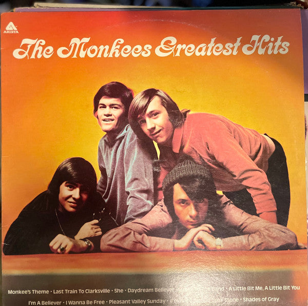 The Monkees : The Monkees Greatest Hits (LP, Comp, RE)