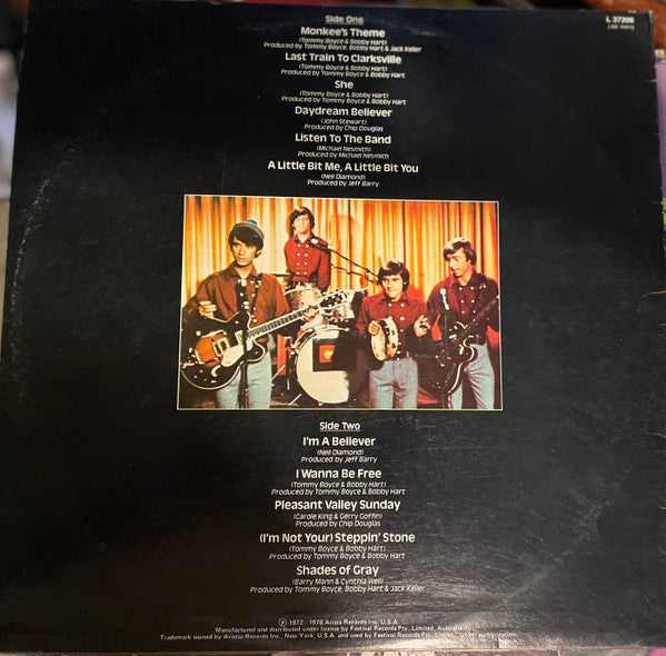 The Monkees : The Monkees Greatest Hits (LP, Comp, RE)