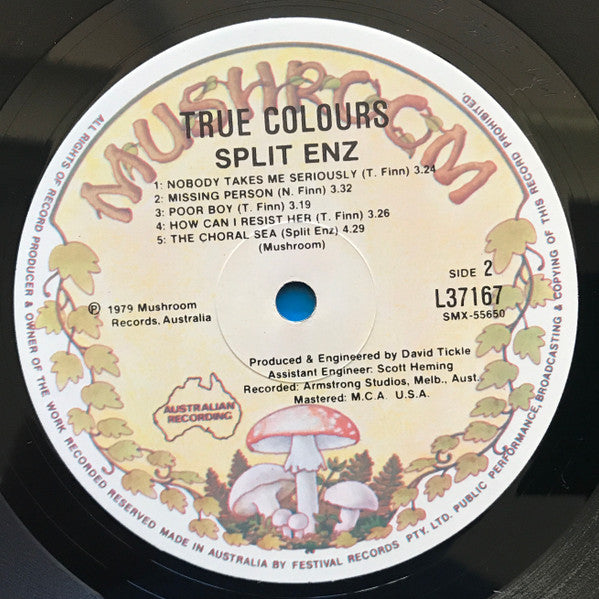 Split Enz : True Colours (LP, Album, Blu)