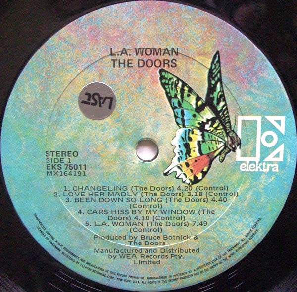 The Doors : L.A. Woman (LP, Album, RP)