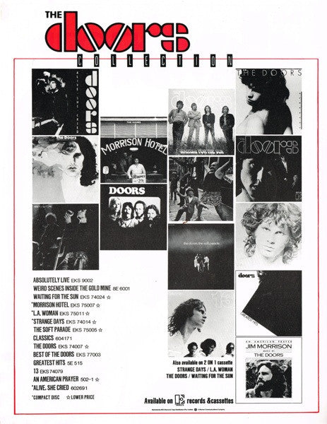 The Doors : L.A. Woman (LP, Album, RP)
