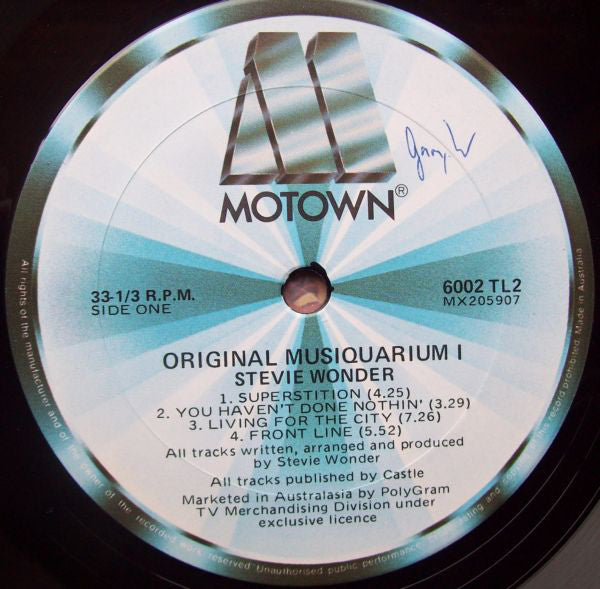 Stevie Wonder : Stevie Wonder's Original Musiquarium I (2xLP, Comp)