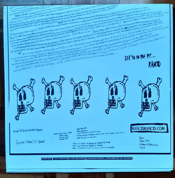 Rancid : Rancid (LP, Album, RE)