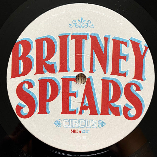 Britney Spears : Circus (LP, Album, RE, RP)