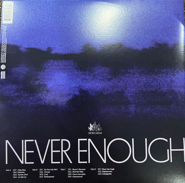 Daniel Caesar (2) : Never Enough (2xLP, Album, Ltd, Ora)