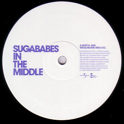 Sugababes : In The Middle (12")