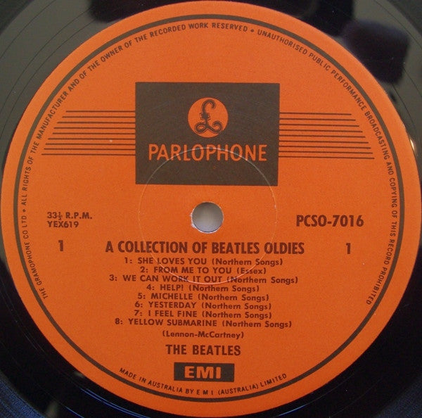 The Beatles : A Collection Of Beatles Oldies (LP, Comp, RE)