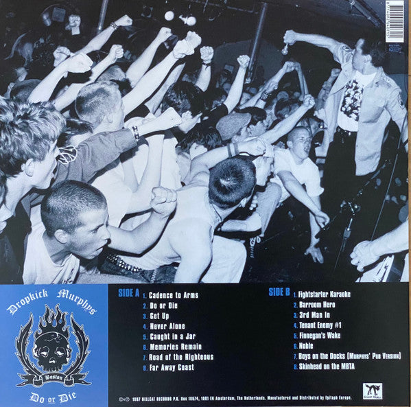 Dropkick Murphys : Do Or Die (LP, Album, RE)