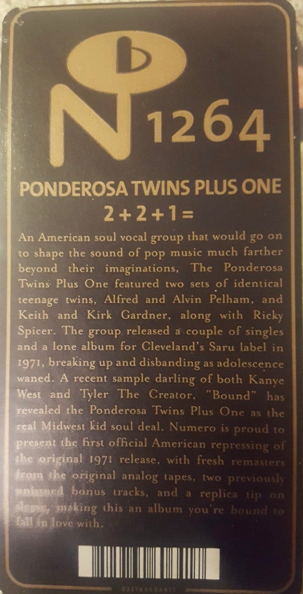 Ponderosa Twins + One : 2+2+1 = Ponderosa Twins Plus One (LP, Album, RSD, RE)
