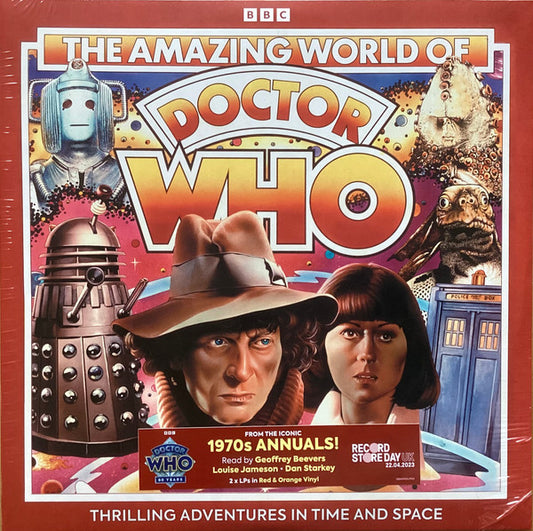 Doctor Who : The Amazing World Of Doctor Who (2xLP, RSD, Red)
