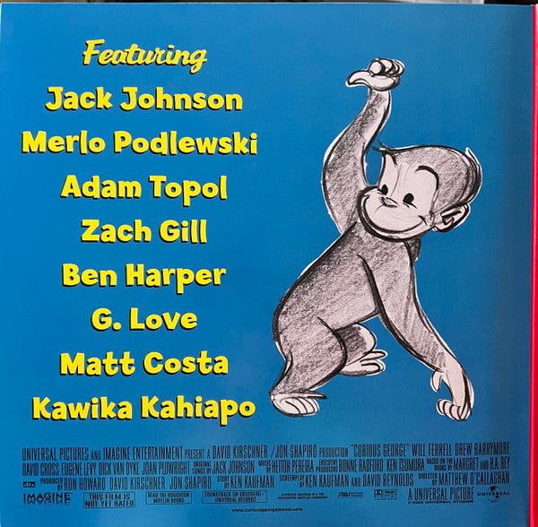 Jack Johnson And Friends* : Sing-A-Longs And Lullabies For The Film Curious George (LP, Album, RE)