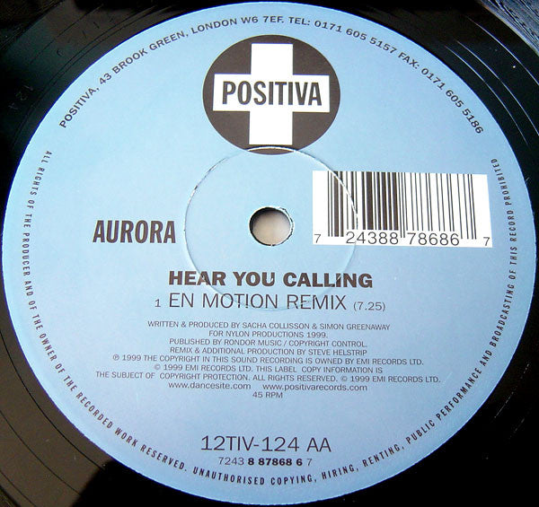 Aurora : Hear You Calling (12")