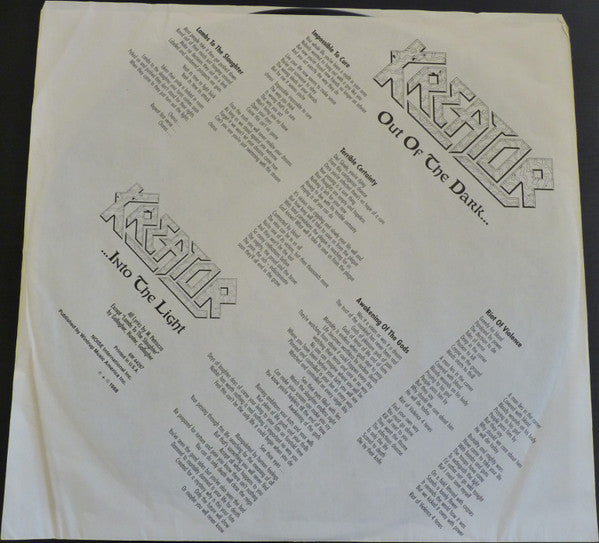 Kreator : Out Of The Dark … Into The Light (12", EP)