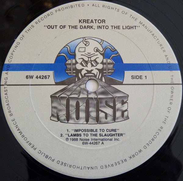 Kreator : Out Of The Dark … Into The Light (12", EP)