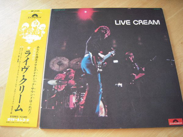 Cream (2) : Live Cream (LP, Album, Gat)