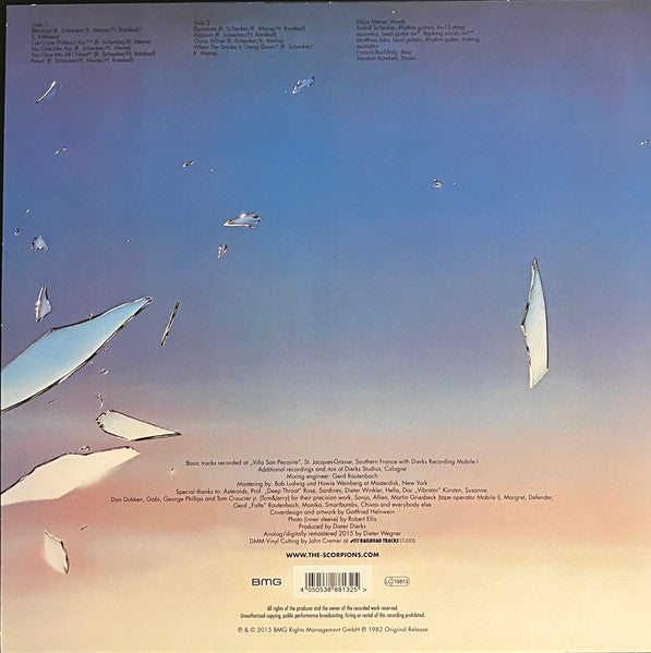 Scorpions : Blackout (LP, Album, RE, S/Edition, Cry)