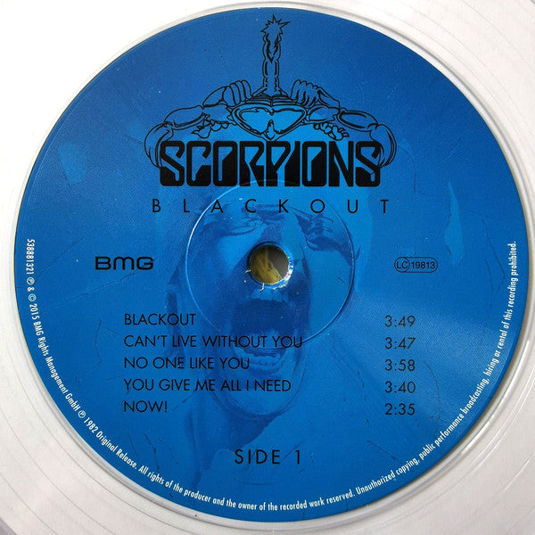 Scorpions : Blackout (LP, Album, RE, S/Edition, Cry)