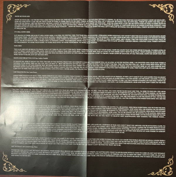 The Amity Affliction : Not Without My Ghosts (LP, Album, Ltd, Blu)
