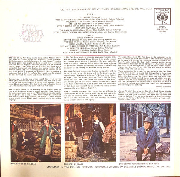 Various : My Fair Lady (LP, Album, Cha)