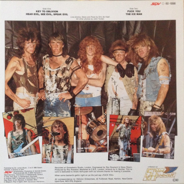 Satan : Into The Future (12", MiniAlbum)