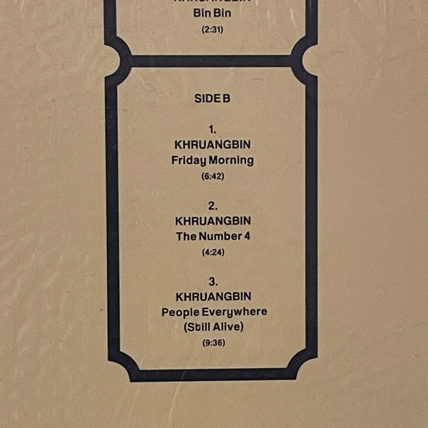 Khruangbin & Friends* : Live At Stubb's (LP, Album)