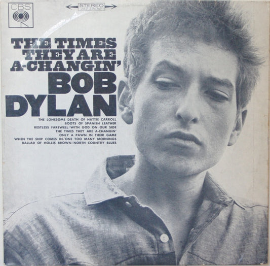Bob Dylan : The Times They Are A-Changin' (LP, Album, RE)