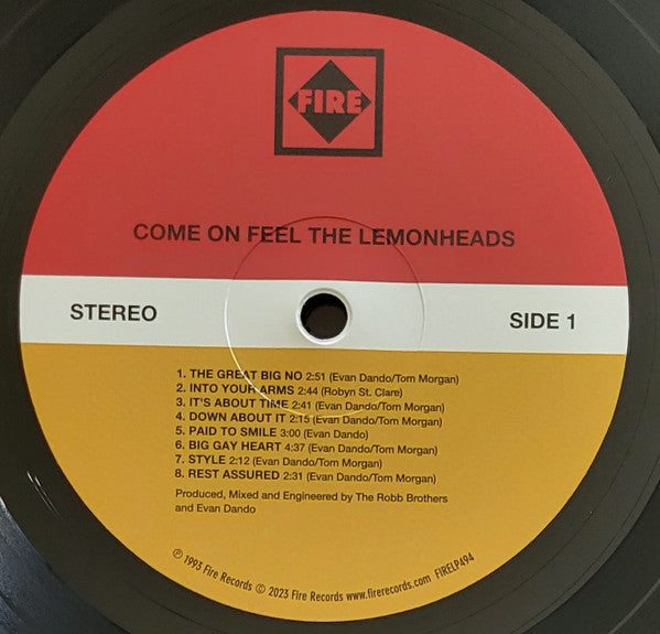 The Lemonheads : Come On Feel The Lemonheads (LP, Album, RE + LP, Comp + 30t)