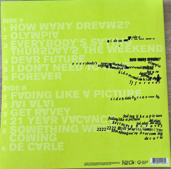 DMA's : How Many Dreams? (LP, Album, Gol)