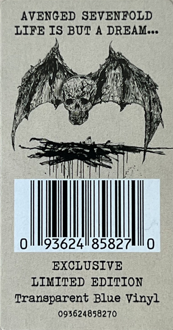 Avenged Sevenfold : Life Is But A Dream... (2xLP, Album, Ltd, Blu)