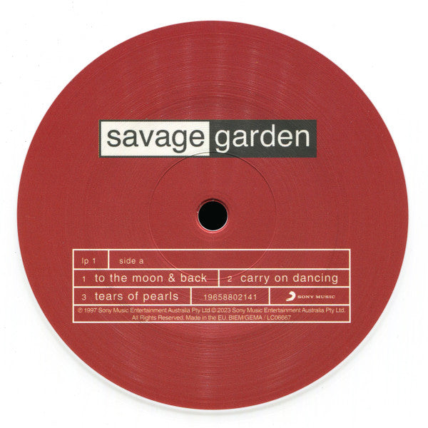 Savage Garden : Savage Garden (2xLP, Album, RE, Whi)