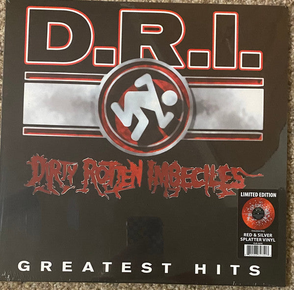 Dirty Rotten Imbeciles : Greatest Hits (LP, Comp, Ltd, RE, Red)